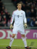 Fussball CHL  Saison 2011/2012:  Torwart Manuel Neuer (FC Bayern Muenchen)