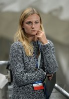 Fussball CHL  Saison 2013/2014: Teammanagerin Kathleen Krueger (FC Bayern Muenchen)