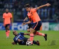 FUSSBALL  International CHL 09/10  Inter Mailand - FC Barcelona