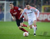 Fussball 1. Bundesliga  Saison 2012/2012: SC Freiburg - FC Bayern Muenchen