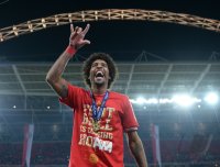 Fussball Champions League Finale 2013:  JUBEL Dante (FC Bayern Muenchen)