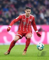 Fussball  1.Bundesliga   Saison 17/18: FC Bayern Muenchen - Hannover 96
