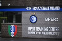 FUSSBALL CHAMPIONS LEAGUE SAISON 24/25
Viertelfinal Rueckspiel, Inter Mailand - FC Bayern Muenchen
