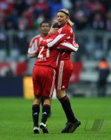 Fussball 1. Bundesliga : FC Bayern Muenchen - Eintracht Frankfurt