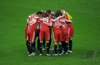 Fussball 1. Bundesliga : FC Bayern Muenchen KREIS vor dem Spiel