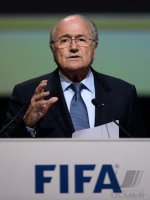 FUSSBALL 63. FIFA  Kongress auf Mauritius 2013: FIFA Praesident Joseph S. Blatter (Schweiz)