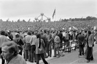 Fussball-EM 1972 Finale: Uebersicht mit Atomium