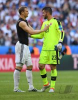 Fussball Europameisterschaft Achtelfinale 2016: Deutschland - Slowakei
