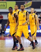 Basketball 1. Bundesliga 2011/2012:  FC Bayern Muenchen - Walter Tigers Tuebingen