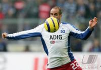 Fussball 1. Bundesliga: HSV, BEINLICH Einzelaktion am Ball