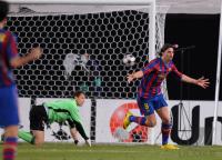 FUSSBALL  International CHL 09/10 : VfB Stuttgart -  FC Barcelona