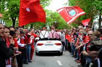 Fussball 1. Bundesliga : FC Bayern Muenchen Deutscher Meister 09/10