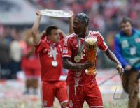 Fussball 1. Bundesliga  Saison  2012/2013:  Deutscher Meister 12/13 FC Bayern Muenchen