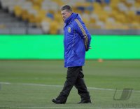 Fussball Trainer Oleg Blochin (Ukraine)