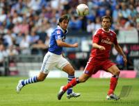 FUSSBALL: LIGA TOTAL CUP 2010 , 1. HALBFINALE: FC Schalke 04 - Hamburger SV