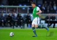 Fussball: DFB Pokal Finale: SV Werder Bremen, BOENISCH am Ball