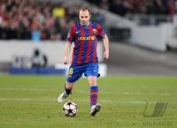 FUSSBALL  International CHL 09/10 : Andres Iniesta (Barca)