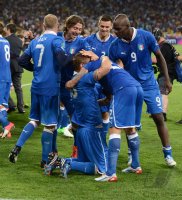Fussball International Europameisterschaft 2012: England - Italien