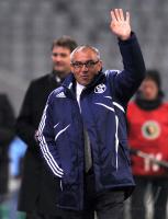 Fussball DFB Pokal : Trainer , Sportdirektor  Felix Magath (Schalke)