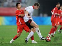 FUSSBALL  Olympia 2008   Vorrunde  Maenner   Belgien - China