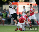 U21-Europameisterschaft: Deutschland - Schweiz, Zweikampf Schweizer