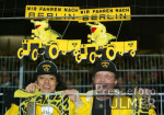 Fussball DFB-Pokal: Aachen - Gladbach, Fans