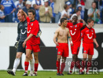 Fussball 1. Bundesliga: Schalke - Hannover, Jubel Hannover