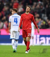 Fussball 1. Bundesliga Saison 2016/2017: FC Bayern Muenchen - TSG 1899 Hoffenheim