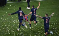 Fussball CHL FINALE 24/25 in Muenchen: Paris Saint - Germain - Inter Mailand