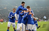 Fussball, 1. Bundesliga12/13: FC Schalke 04 - Hannover 96
