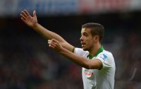 Fussball, 1. Bundesliga  Saison 2013/2014: SV Werder Bremen - Borussia Moenchengladbach