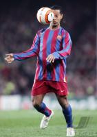 Fussball Int: CHL: Barcelona - Chelsea, RONALDINHO