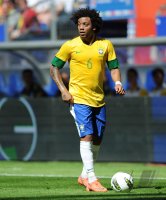 Fussball Internationales Freundschaftsspiel: Brasilien - Daenemark