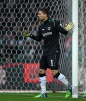 Fussball, 1. Bundesliga  Saison 2014/2015: SV Werder Bremen - Hannover 96