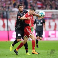 Fussball 1. Bundesliga Saison 17/18: FC Bayern Muenchen - 1. FSV Mainz 05