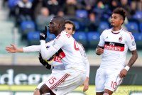 FUSSBALL SERIE A 2012/2013: JUBEL Mario Balotelli (AC Mailand)