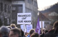 Anti-Rechts-Demo in Hechingen