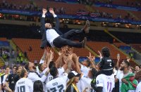 Fussball Champions League Finale 2016: Real Madrid - Atletico Madrid