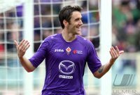 FUSSBALL SERIE A:  Jubel Gonzalo Rodriguez (AC Florenz)