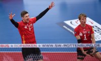 Volleyball 1. Bundesliga 16/17 TV Rottenburg - powervolleys Dueren