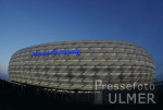 Fussball Stadiontest Allianz Arena