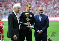 Fussball 1. Bundesliga, Saison 2011/2012:  Torwart Manuel Neuer (FC Bayern Muenchen)