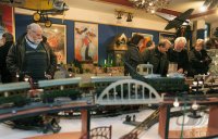 Museum Boxenstop; Weihnachtsaustellung Modelleisenbahn