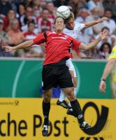 Fussball DFB Pokal 1. Runde  09/10  Spvgg Neckarelz - FC Bayern Muenchen