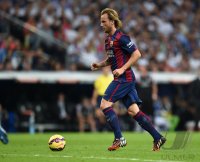 Fussball Primera Division El Clasico 14/15: Ivan Rakitic (Barca)