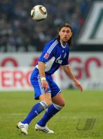 FUSSBALL, 1. BUNDESLIGA, 26. Spieltag: Schalke, BORDON Einzelaktion