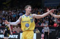 Basketball 1. Bundesliga 17/18 Hauptrunde: Walter Tigers Tuebingen - Basketball Laewen Braunschweig
