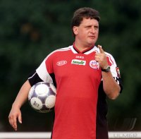 Fussball  1. Bundesliga  Saison 2000/2001;  FC Hansa Rostock Trainingslager