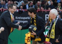 Basketball 1. Bundesliga 16/17 Hauptrunde: Walter Tigers Tuebingen - FC Bayern Muenchen