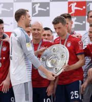 Fussball 1. Bundesliga Saison 17/18: Meister FC Bayern Muenchen